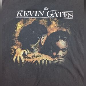 Kevin Gates Khaza (The Big Lyfe) Concert Merch T-shirt Tour Locations On Back XL